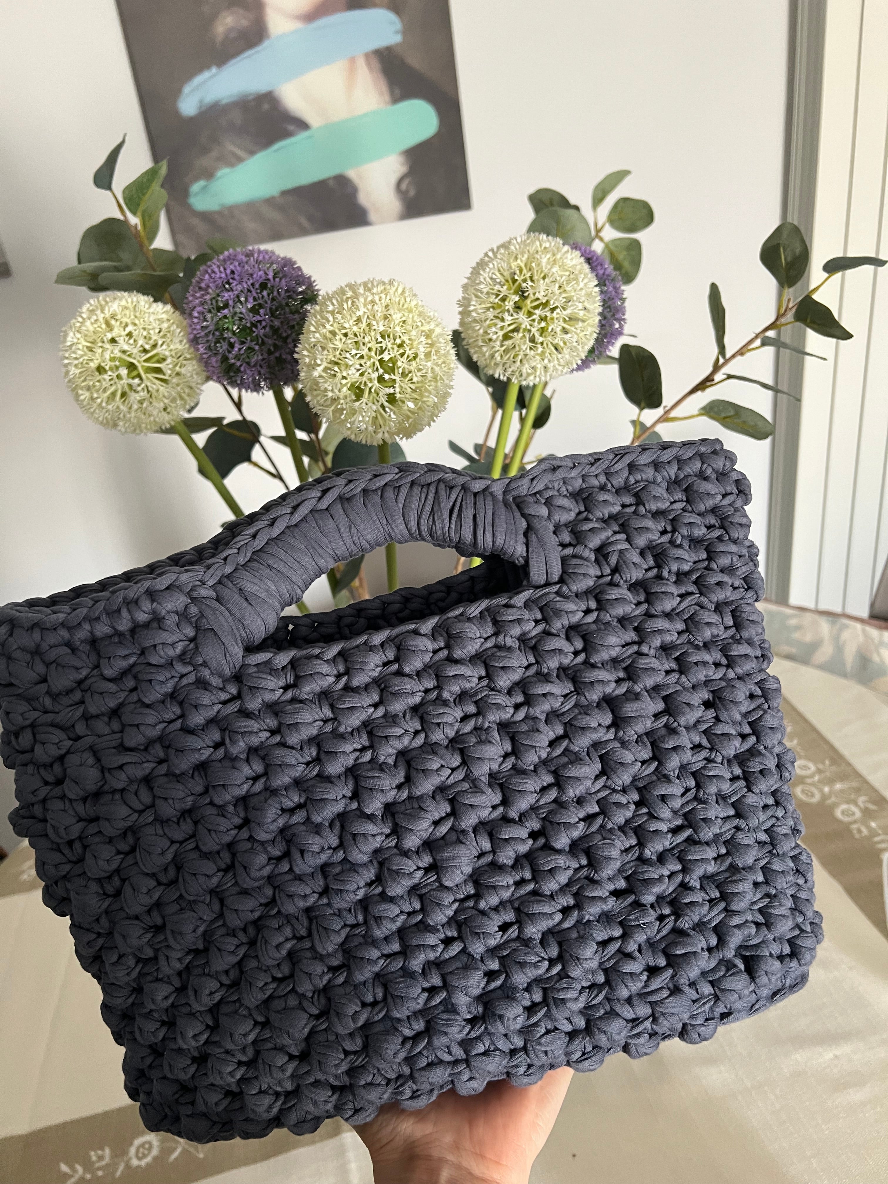 Bubble Totè Bag Grigio