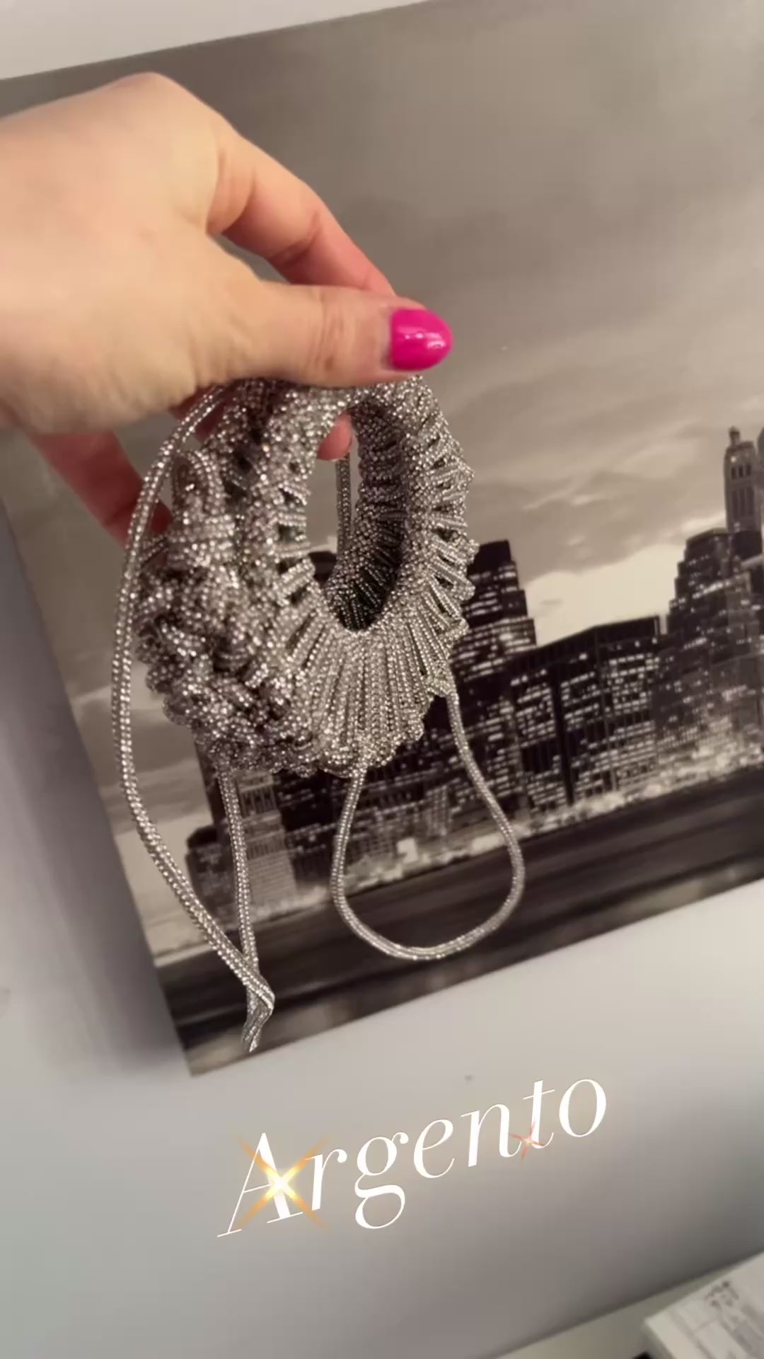 Diamond Moon Bag 10 cm